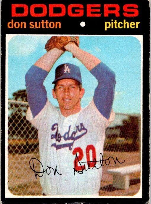 1971 O-Pee-Chee Baseball Don Sutton #361