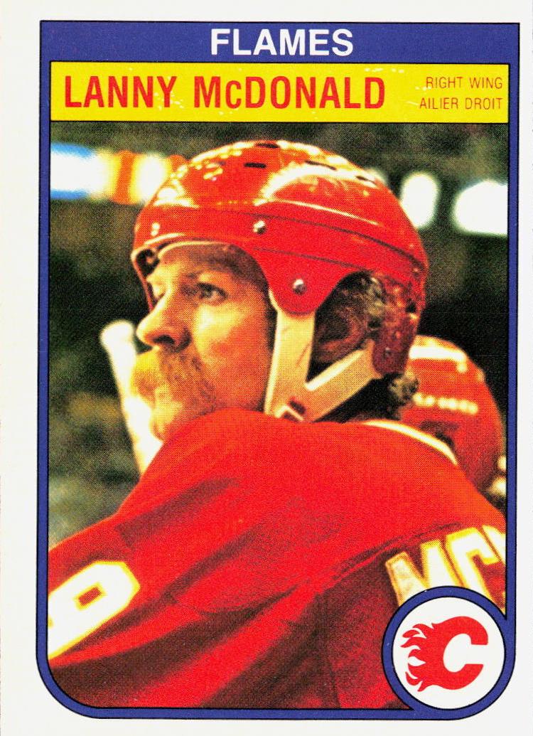 1982 O-Pee-Chee Hockey Lanny McDonald #51