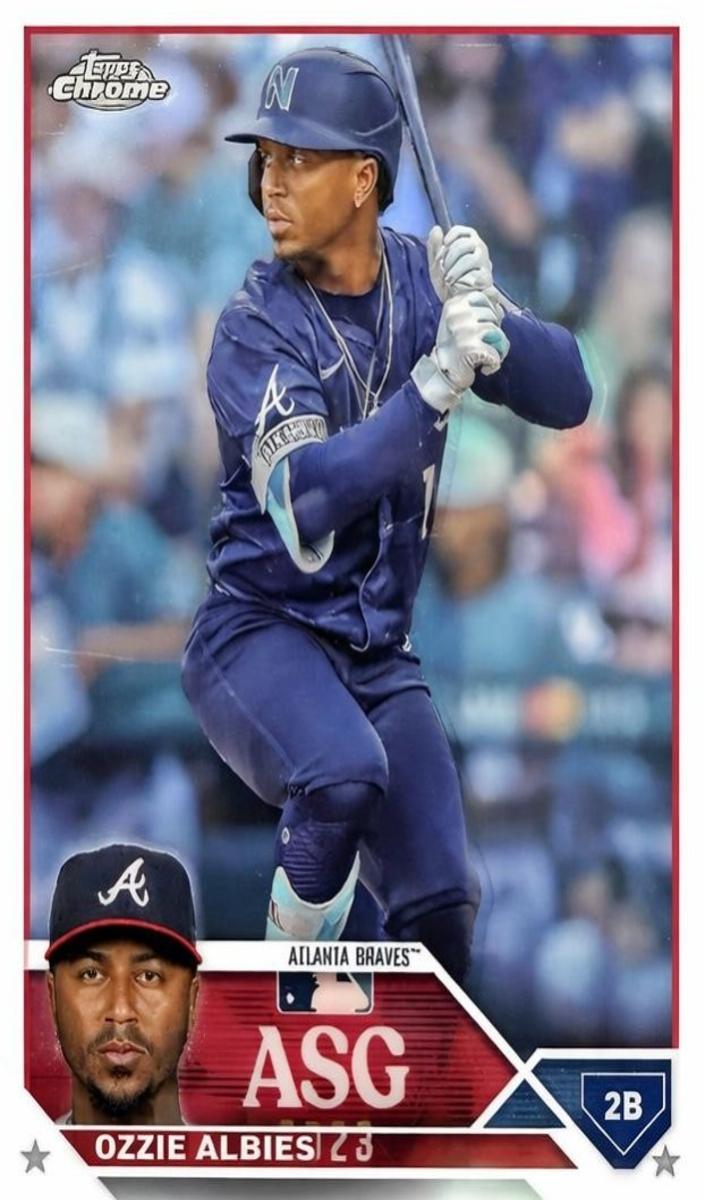 2023 Topps Chrome Update Baseball Ozzie Albies #ASGC-28