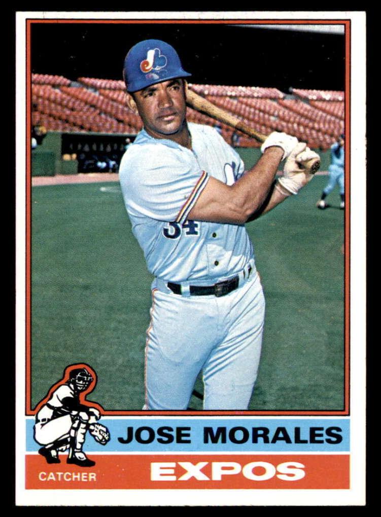 1976 Topps Baseball Jose Morales #418