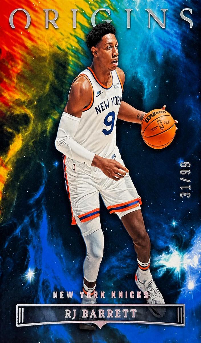 2022 Panini Origins Basketball Blue RJ Barrett #22
