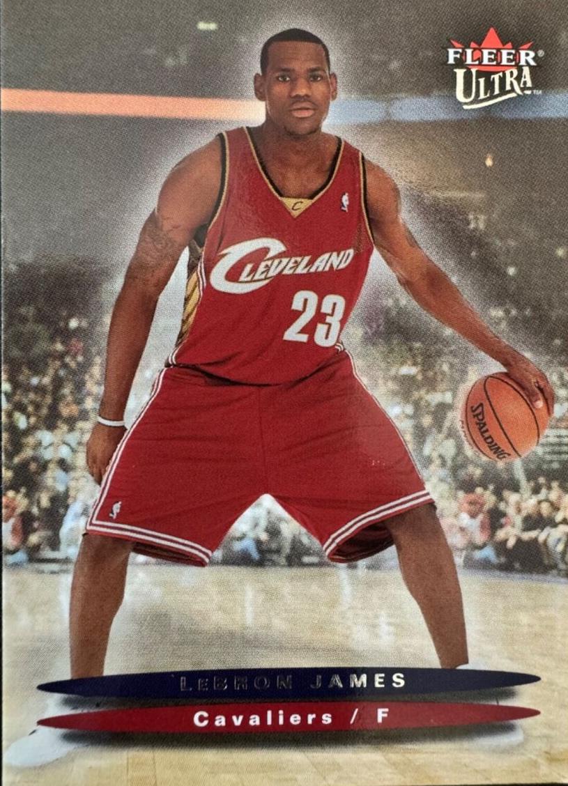 2003 Fleer Ultra Basketball LeBron James #171