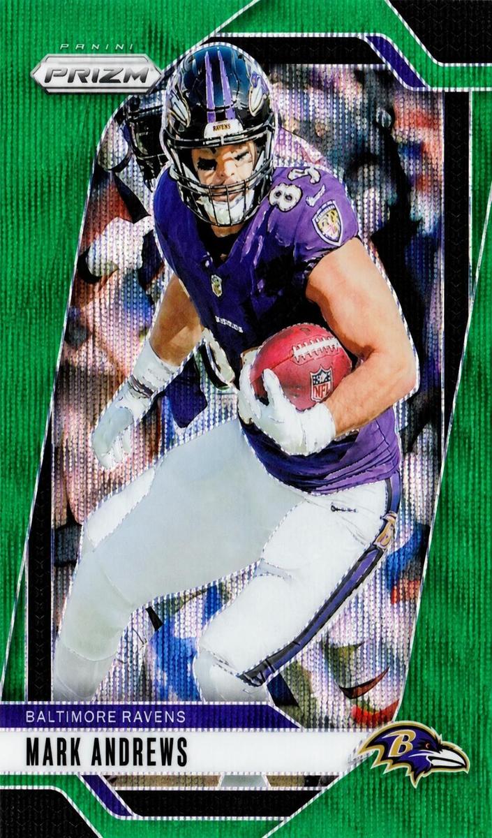 2024 Panini Prizm Football Green Wave Mark Andrews #22