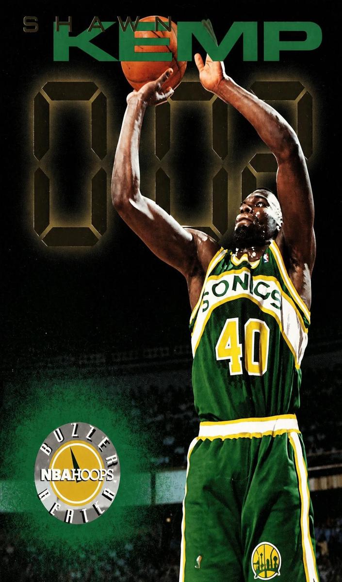 1995 Hoops Basketball Shawn Kemp #221