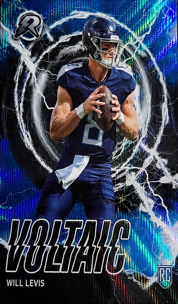 2023 Topps Composite Football Blue Wave Refractor Will Levis #RV-4