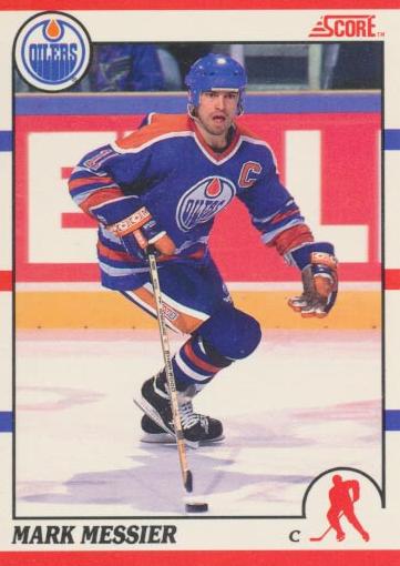 1990 Score Canadian Hockey Mark Messier #100 PSA 9