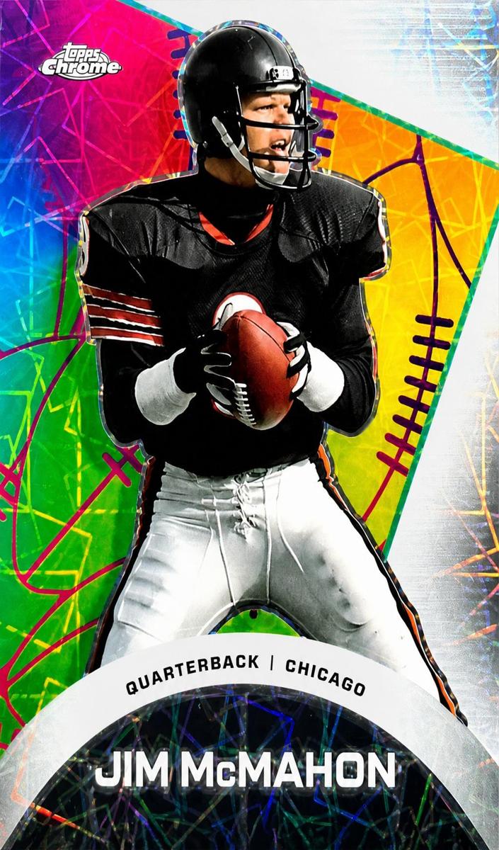 2023 Topps Composite Football Lazer Refractor Jim McMahon #CAE-3