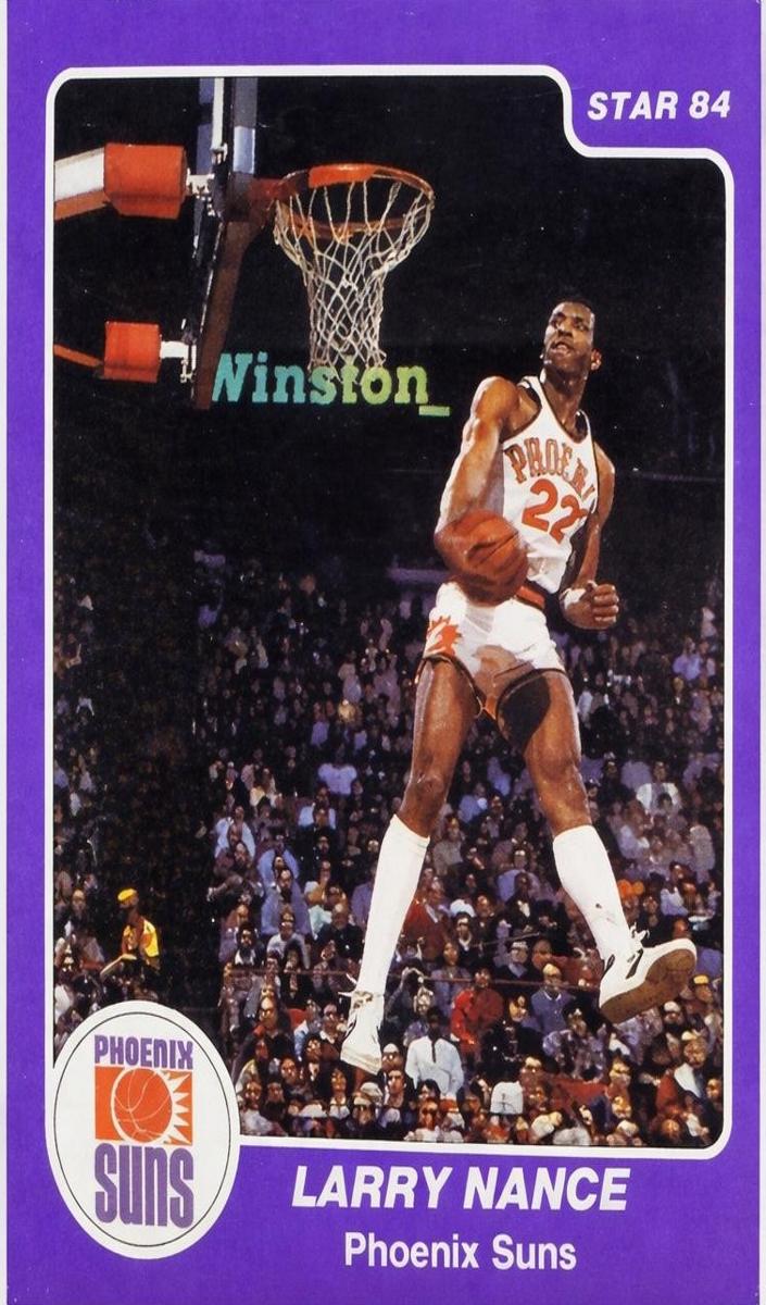 1983 Star Basketball Larry Nance #115 BGS 8
