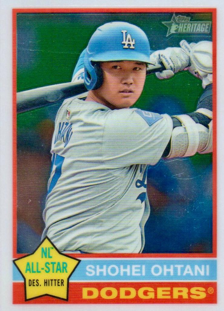 2025 Topps Heritage Baseball Shohei Ohtani #148 PSA 10