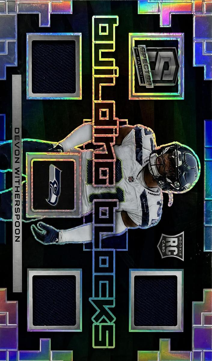 2023 Panini Spectra Football Devon Witherspoon #BBL-DWI