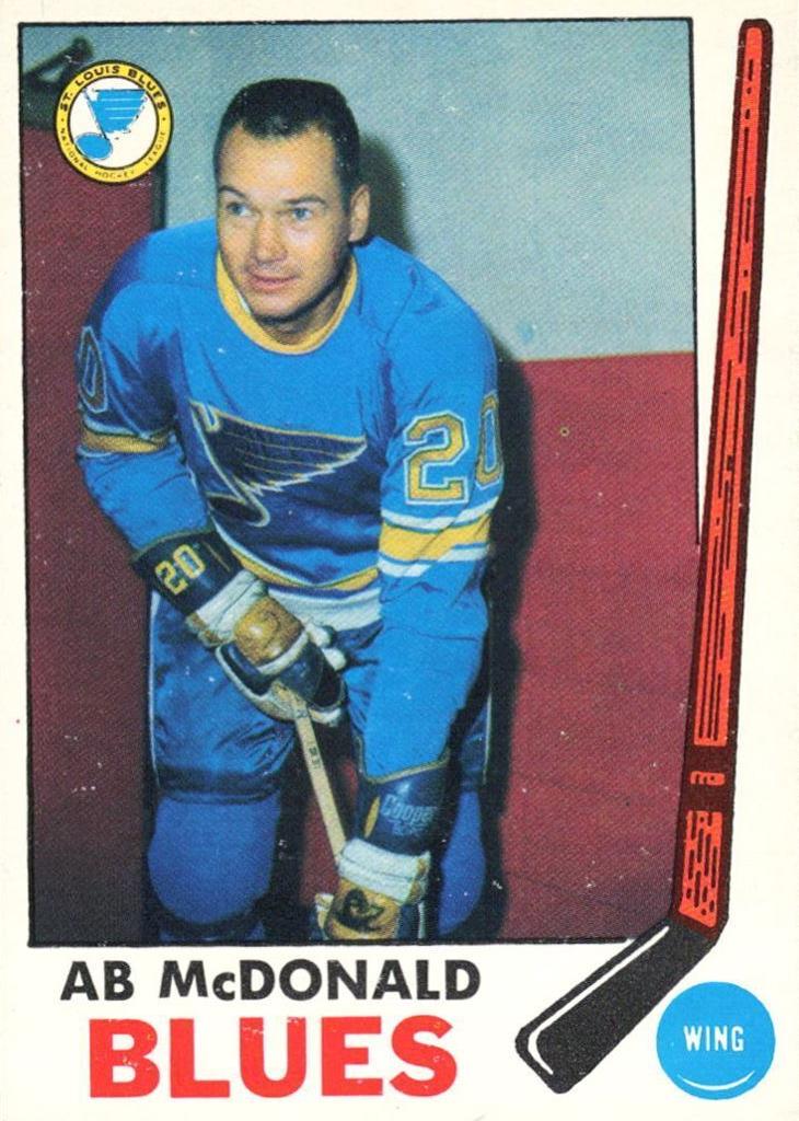 1969 O-Pee-Chee Hockey AB McDonald #18