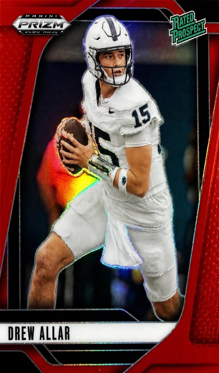 2025 Panini Prizm Draft Picks Football Red Drew Allar #103