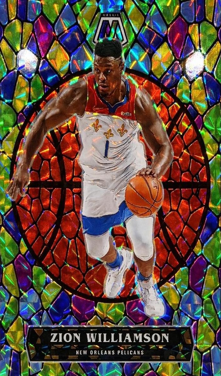 2020 Panini Mosaic Basketball Zion Williamson #10 PSA 10
