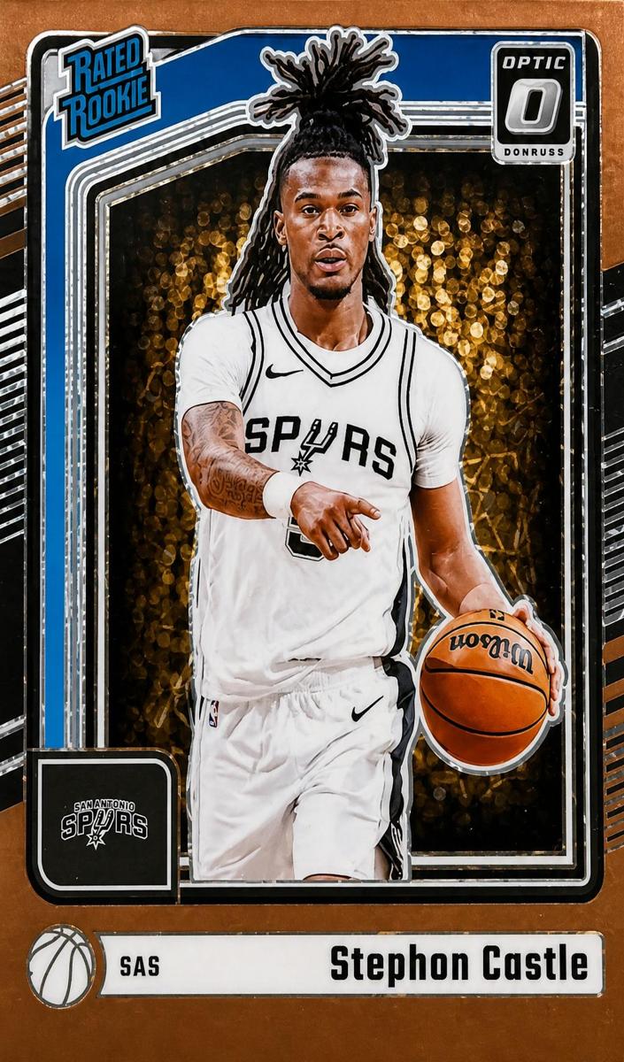 2024 Donruss Optic Basketball Bronze Velocity Stephon Castle #254