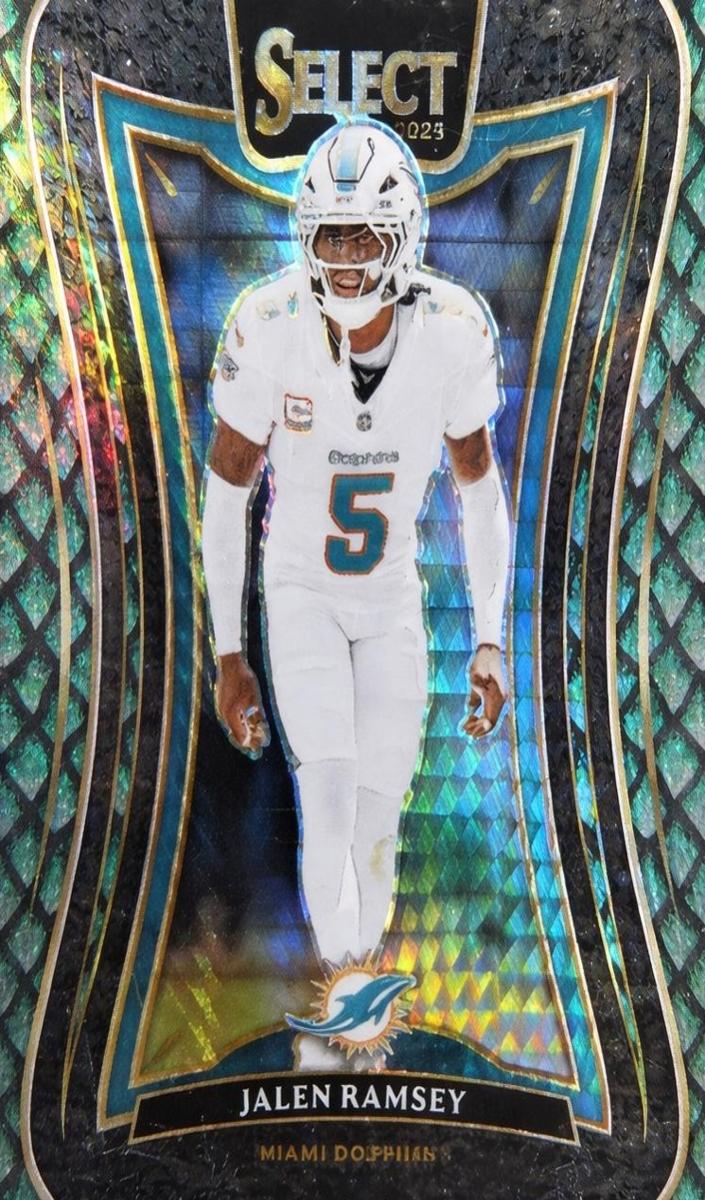 2024 Panini Select Football Dragon Scale Jalen Ramsey #347
