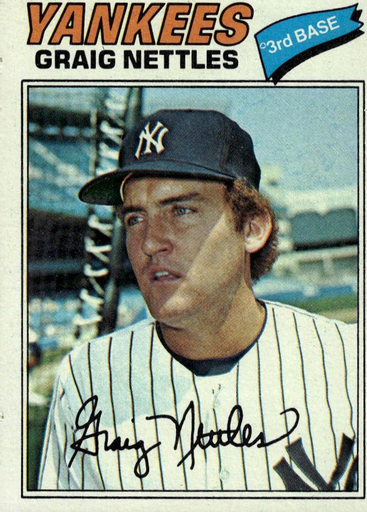1977 Topps Baseball Graig Nettles #20