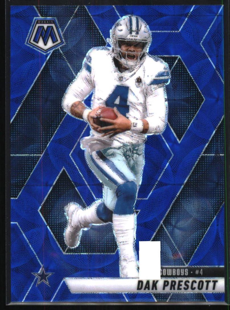 2025 Panini Mosaic Football Blue Scope Dak Prescott #91