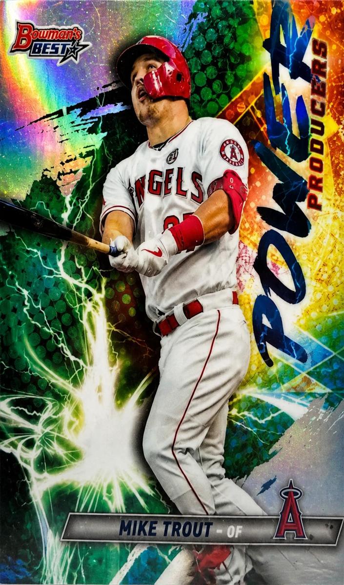 2019 Bowman's Best Baseball Mike Trout #PP-MT PSA 9