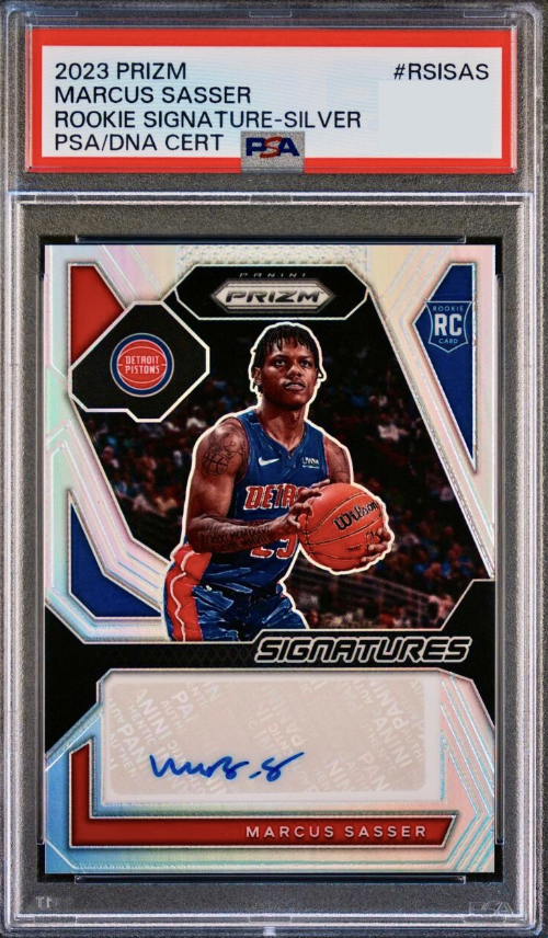 2023 Panini Prizm Basketball Silver Marcus Sasser #RSI-SAS