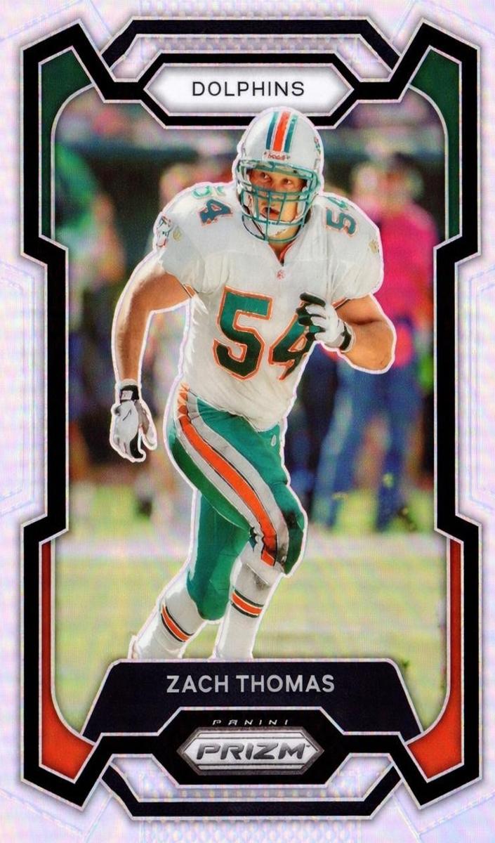 2023 Panini Prizm Football Silver Zach Thomas #181 SGC 10