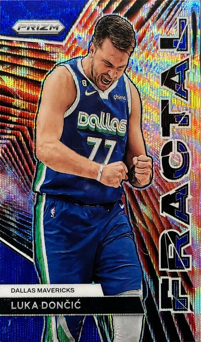 2023 Panini Prizm Basketball Blue Wave Luka Doncic #2