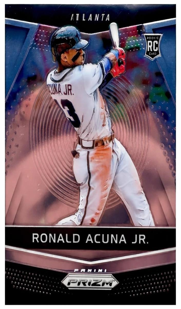 2018 Panini Chronicles Baseball Ronald Acuna Jr. #6 PSA 9