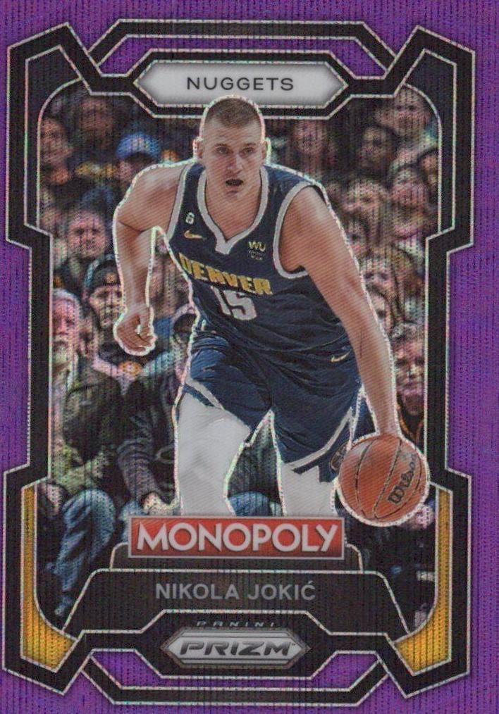 2023 Panini Prizm Monopoly Basketball Nikola Jokic #1 PSA 10