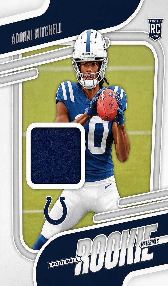 2024 Panini Absolute Football Adonai Mitchell #ARM-AML