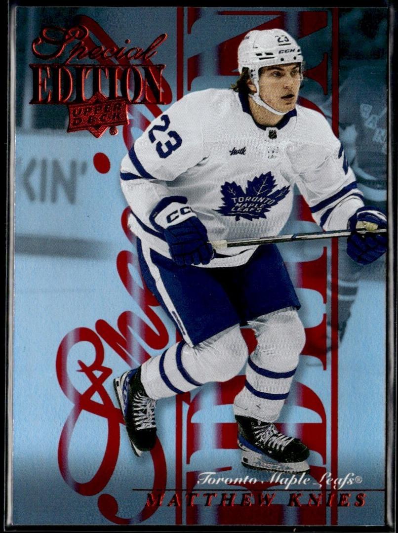 2023 Upper Deck Hockey Red Matthew Knies #SE-5