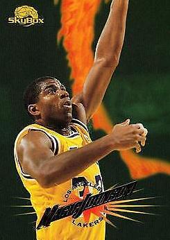 1995 Skybox Premium Basketball Magic Johnson #301