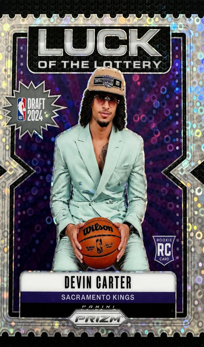 2024 Panini Prizm Basketball Fast Break Devin Carter #11