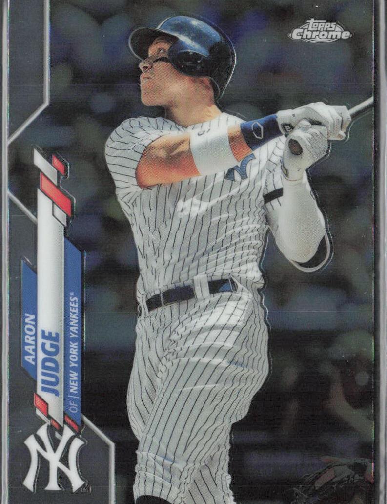 2020 Topps Chrome Baseball Aaron Judge #50 PSA 10