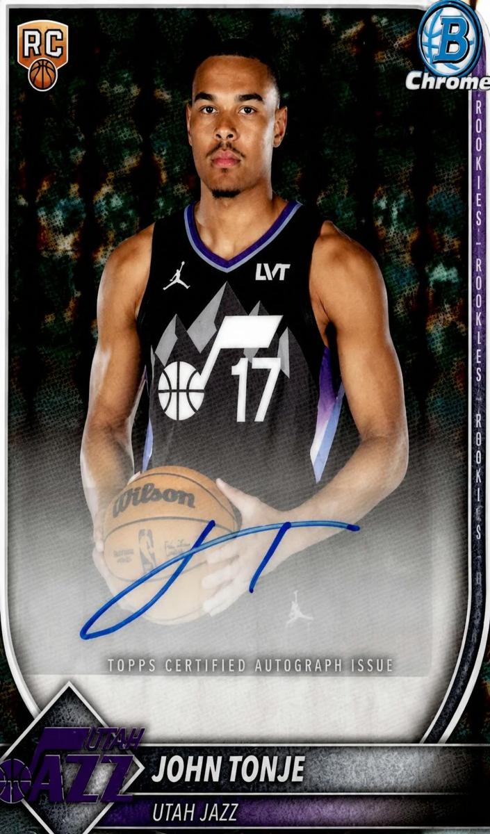 2025 Bowman Basketball Geometric Refractor John Tonje #BCA-JE