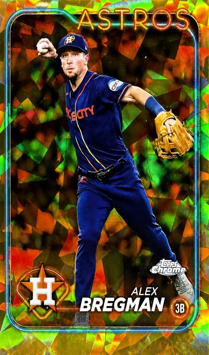 2024 Topps Chrome Sapphire Baseball Gold Alex Bregman #84