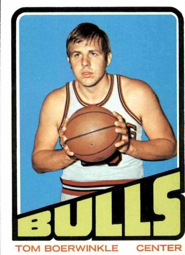 1972 Topps Basketball Tom Boerwinkle #65