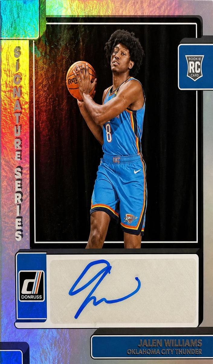 2022 Panini Donruss Basketball Jalen Williams #SS-JWL PSA 9
