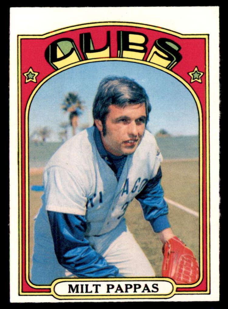 1972 O-Pee-Chee Baseball Milt Pappas #208