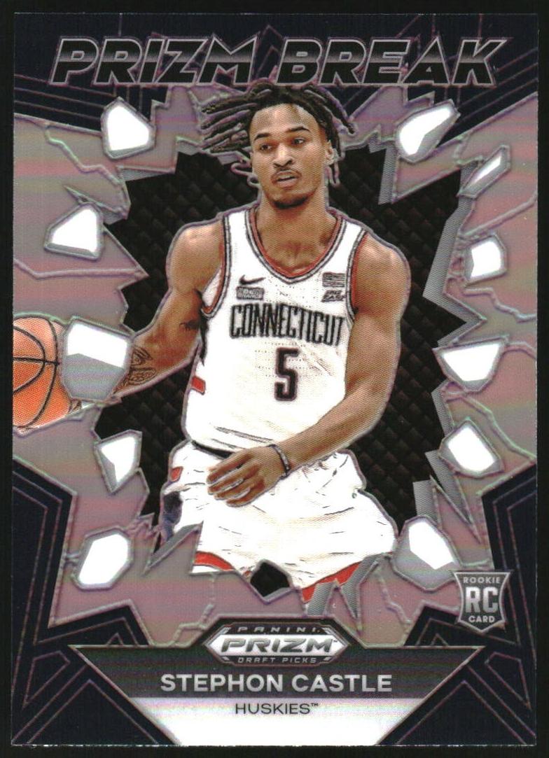 2024 Panini Prizm Draft Picks Basketball Silver Stephon Castle #15