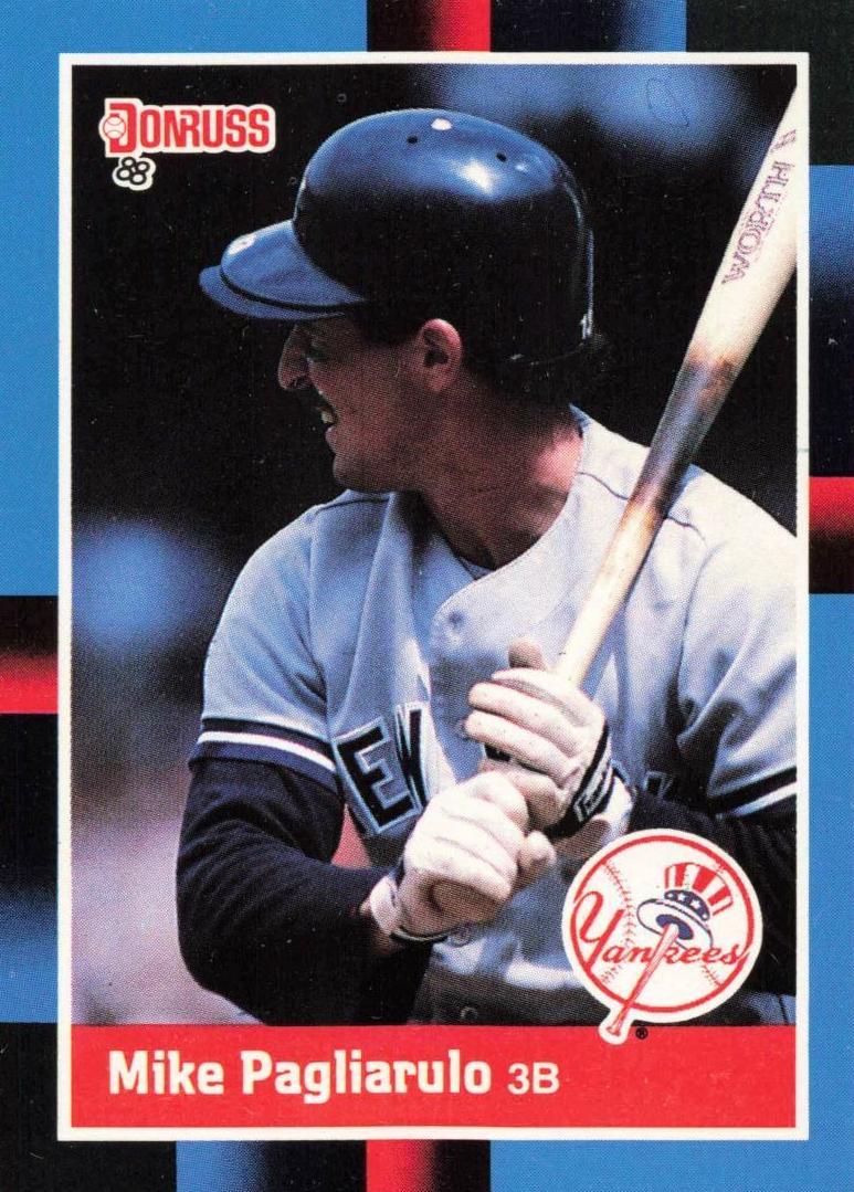 1988 Donruss Baseball Mike Pagliarulo #105