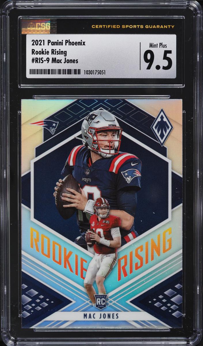2021 Panini Phoenix Football Mac Jones #RIS-9