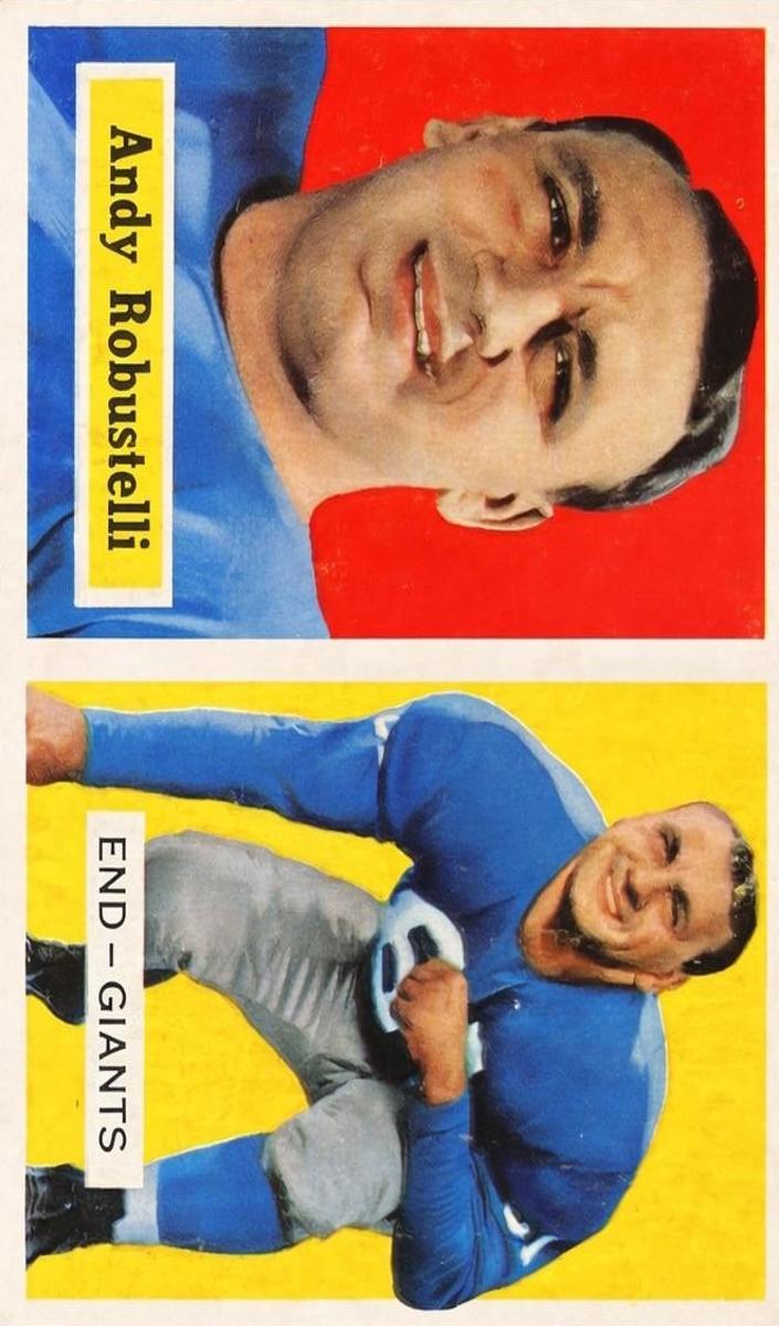 1957 Topps Football Andy Robustelli #71