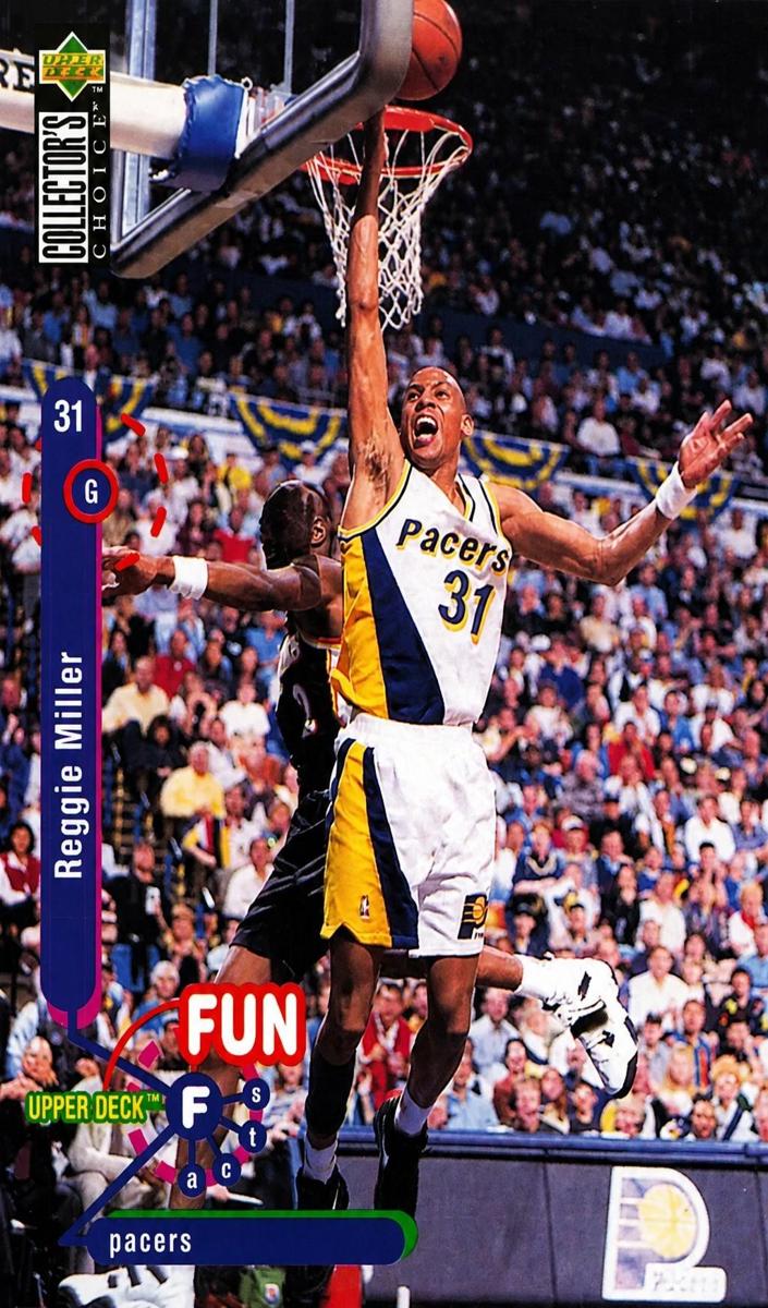 1995 Upper Deck Collector's Choice Basketball Reggie Miller #176