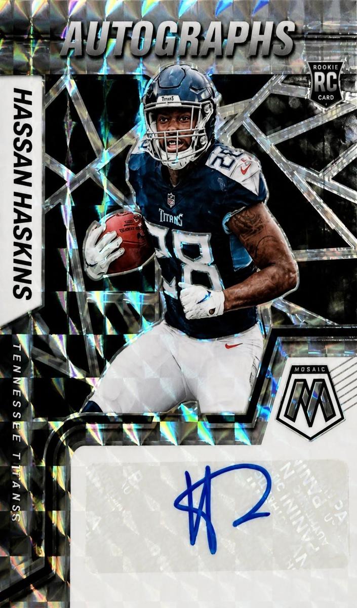 2022 Panini Mosaic Football Hassan Haskins #RAM-HH PSA 10