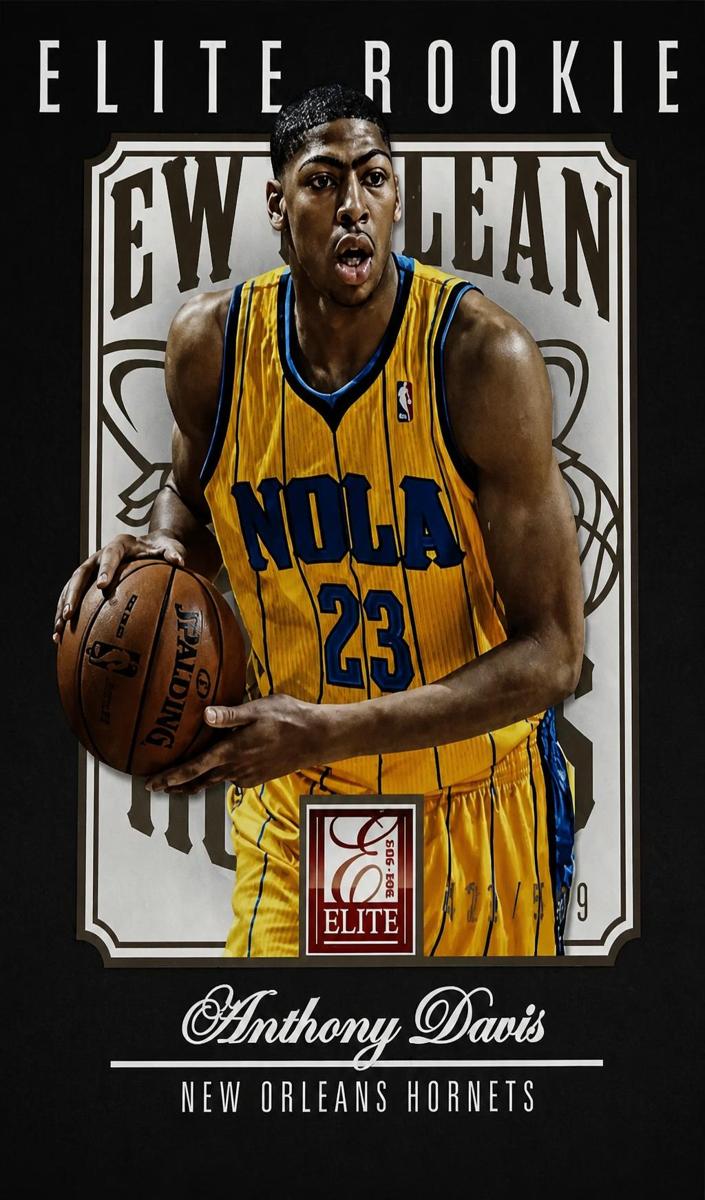 2012 Panini Elite Basketball Anthony Davis #252 PSA 9