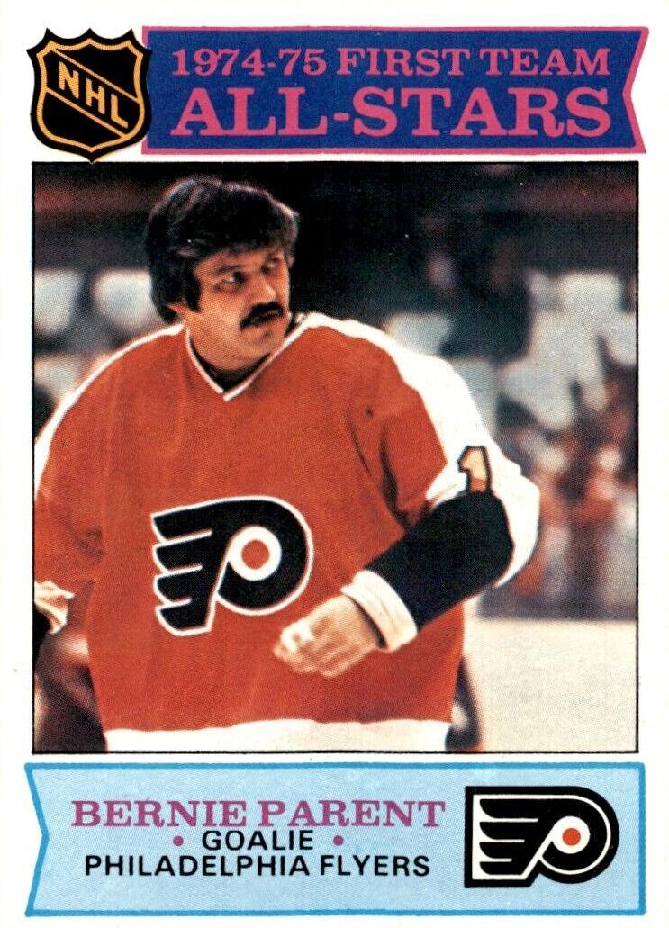 1975 Topps Hockey Bernie Parent #291