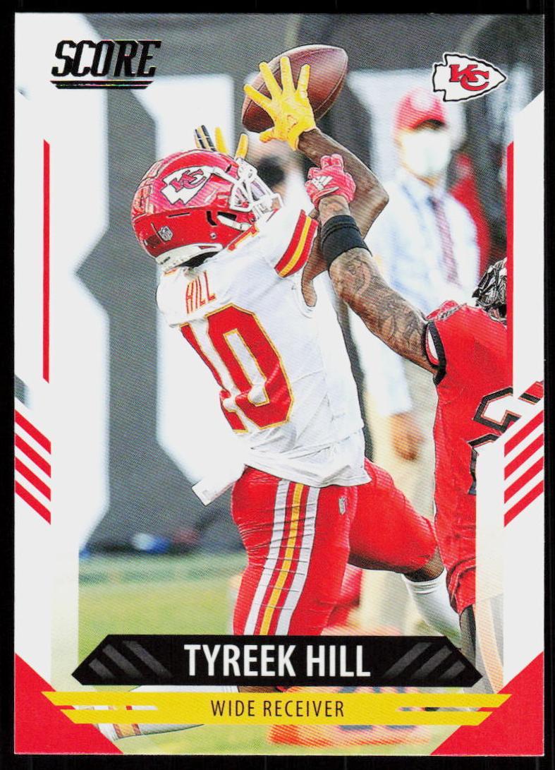 2021 Panini Score Football Tyreek Hill #2