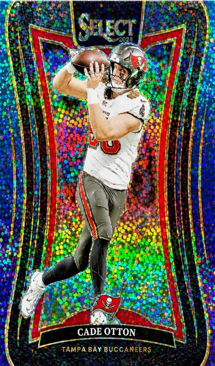 2024 Panini Select Football Cosmic Cade Otton #314