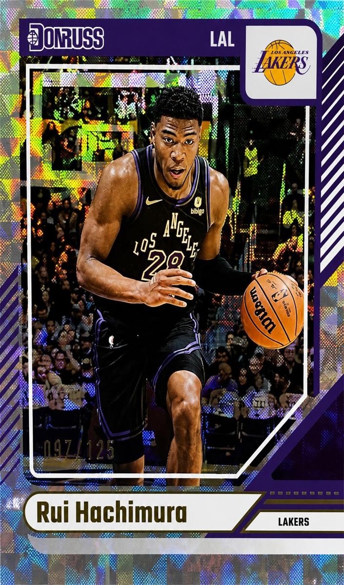 2024 Panini Donruss Basketball Hyper Rui Hachimura #177