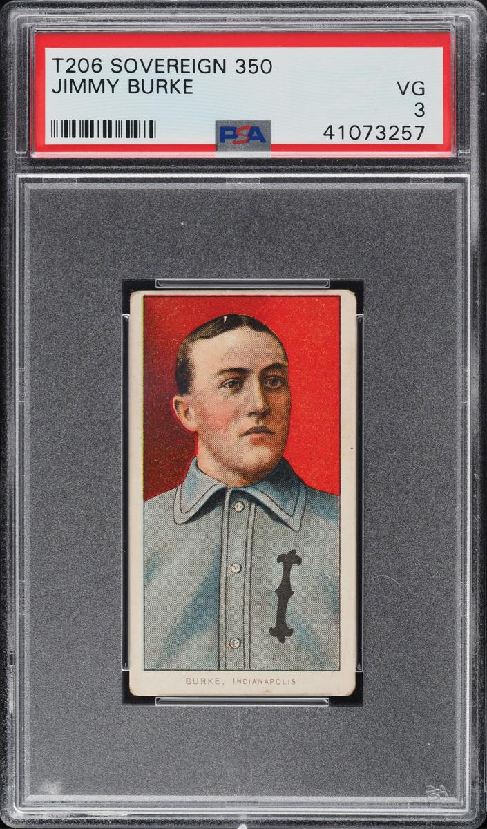 1909-11 T206 Baseball Jimmy Burke #NNO