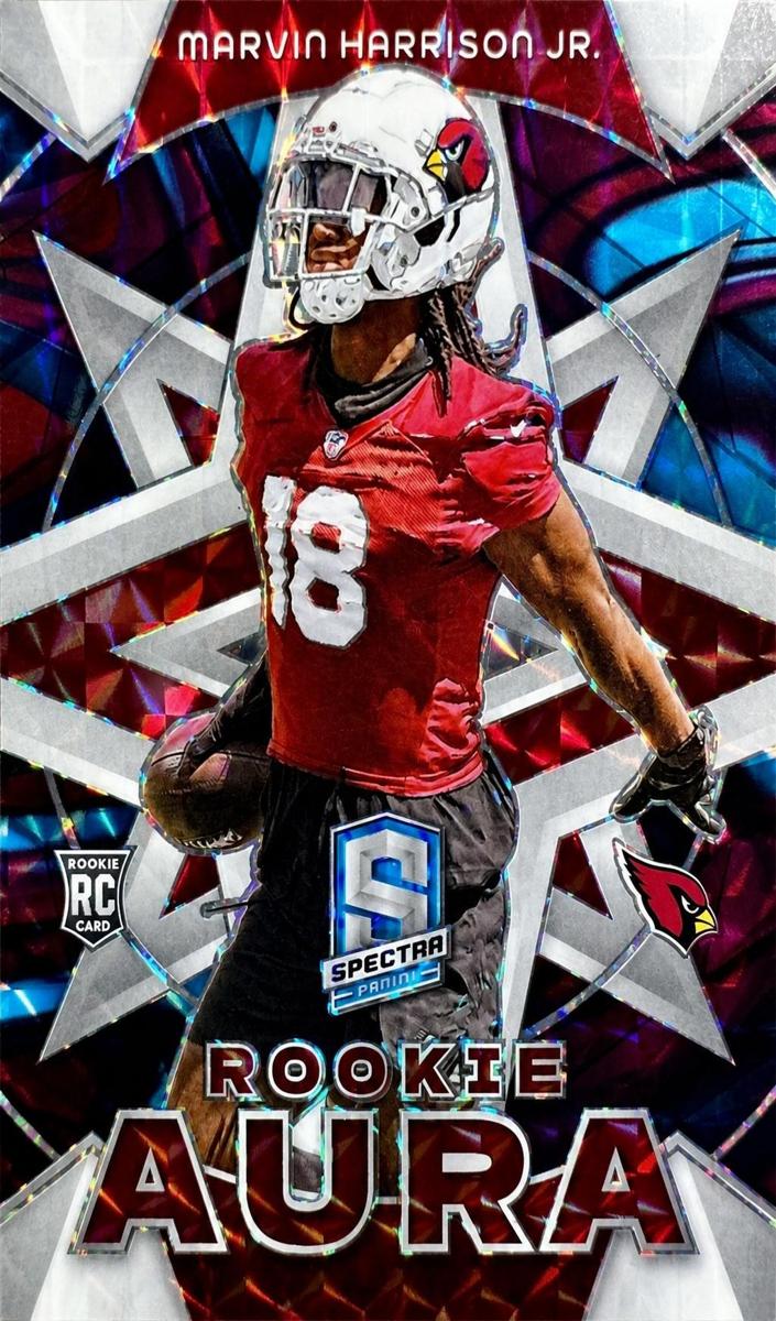2024 Panini Spectra Football Interstellar Marvin Harrison Jr. #RA-MHJ PSA 9
